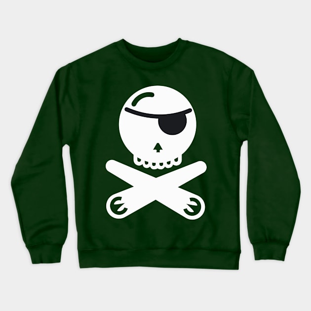 Pinball pirate Crewneck Sweatshirt by amelinamel